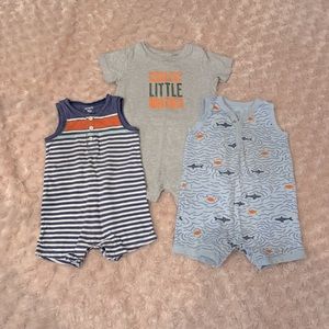 Boys Toddler Onesie Romper Bubble